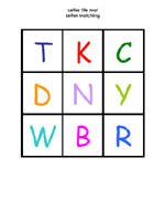 Letter Tile Mat