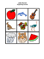 Letter Tile Mat