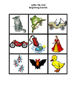 Letter Tile Mat