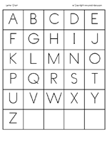 letter chart