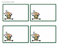 Christmas Name Tags