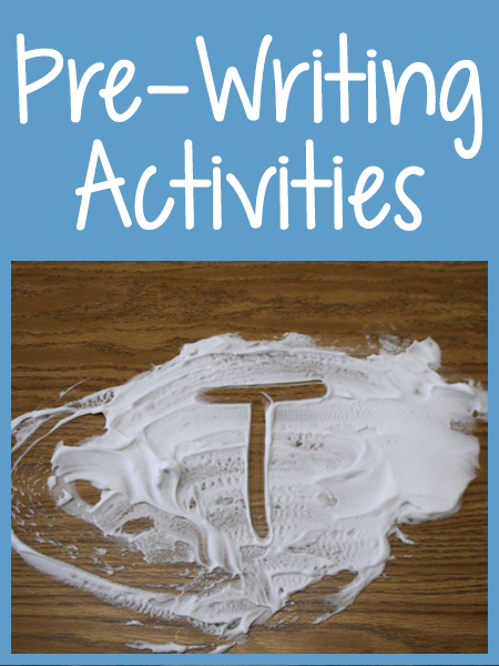 Pre-Writing Activities - PreKinders