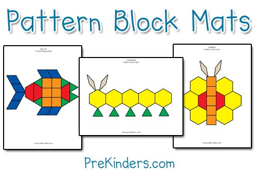 Aprons And Apples FREE Printable Pattern Block Activity Cards 