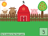 Farm Play Dough Mat