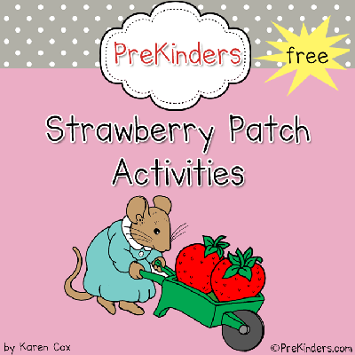 Strawberry Patch Printables - PreKinders