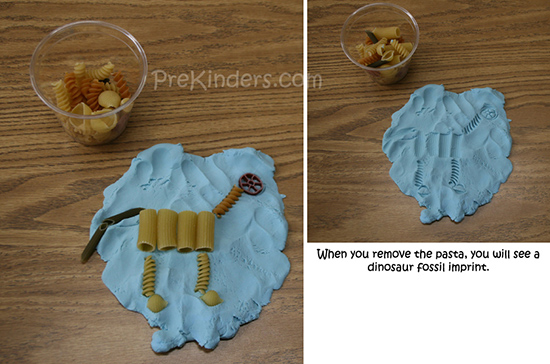 Dinosaur Pasta Skeletons - PreKinders