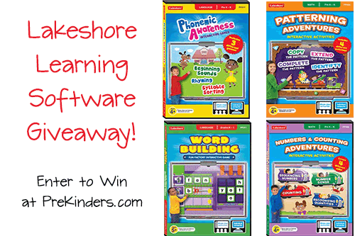 Lakeshore Giveaway at PreKinders.com Lakeshore Giveaway at PreKinders.com