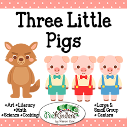 Three Little Pigs Sequencing Cards - PreKinders