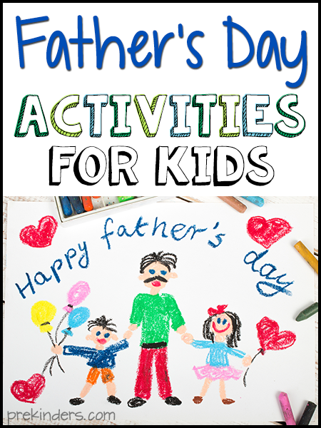 Father's Day Activities for Kids - PreKinders