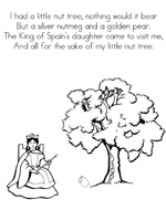 i had a little nut tree