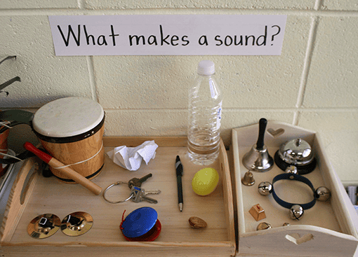 What Makes a Sound? Science Display