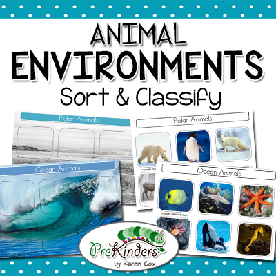 Animal Environments Sort & Classify