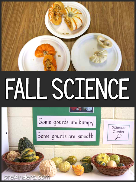 Fall Science: Pumpkins & Gourds, Preschool