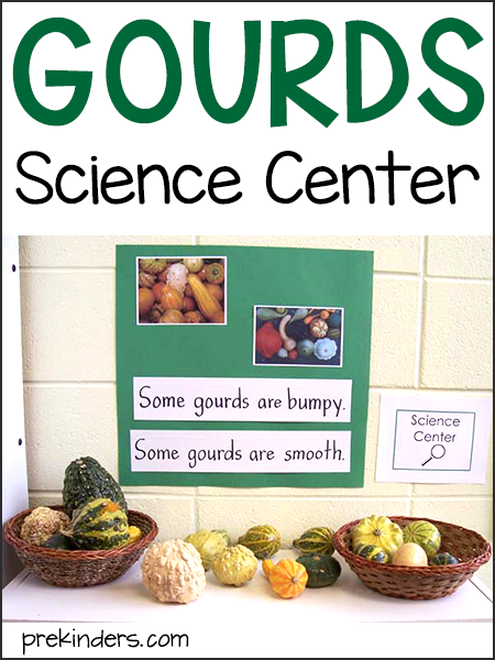 Gourds Science Center Display