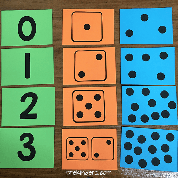 Numeral Cards & Number Dot Cards Printables