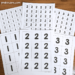 Large Numeral Printables and More - PreKinders