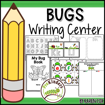 TPT Write the Room Bugs Game