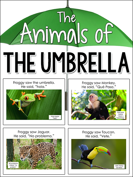 Animals of the Umbrella, Jan Brett