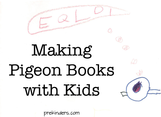 Making Pigeon Books with Kids