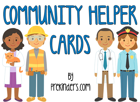 Community Helpers Cards