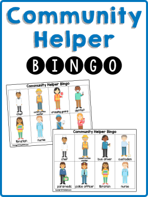 Community Helper Bingo