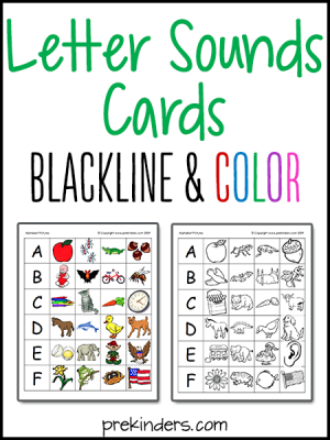 pre k reading printables Printable Letter Sounds Cards