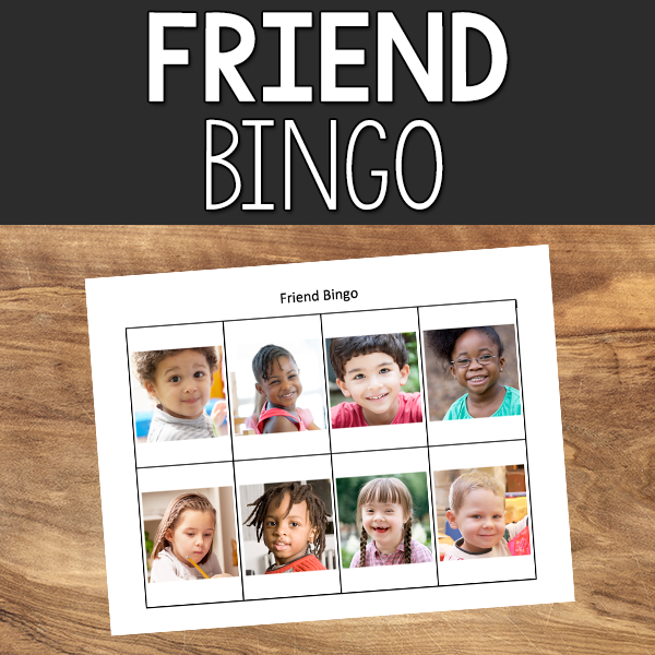 Friends Bingo Game Friends Bingo Game