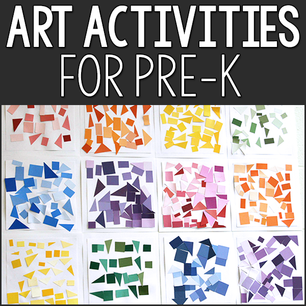 pre k art assignments