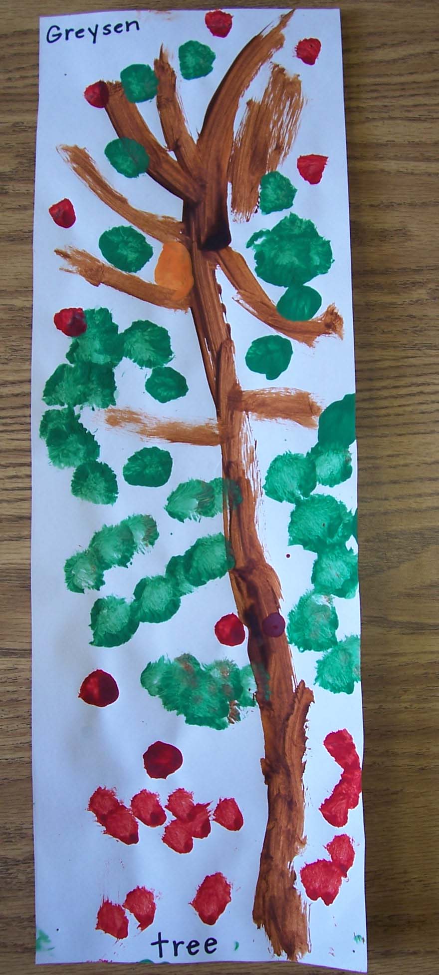 Tree painting