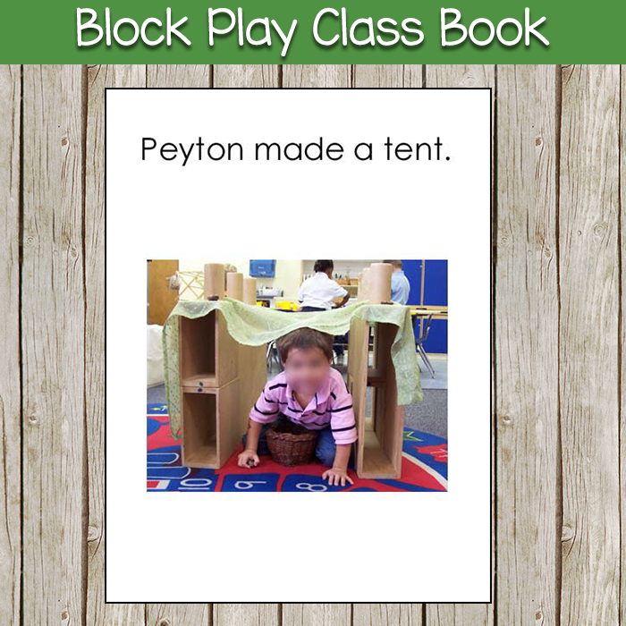 Block Play Class Book
