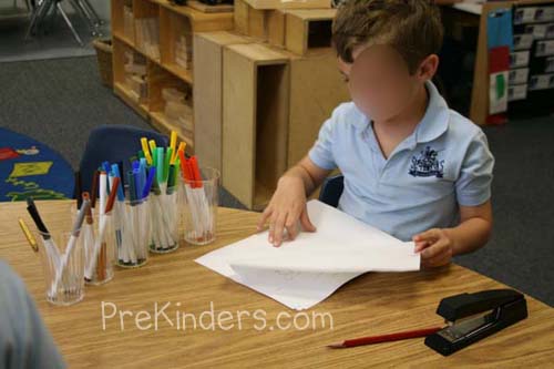 Bookmaking in Pre-K