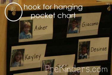 Hanging Pocket Chart