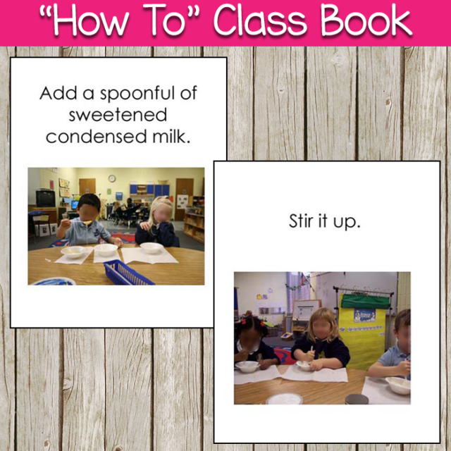 Class Book Ideas for Preschool PreK PreKinders Preschool Activities