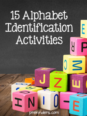 Alphabet Letter Activities for Pre-K