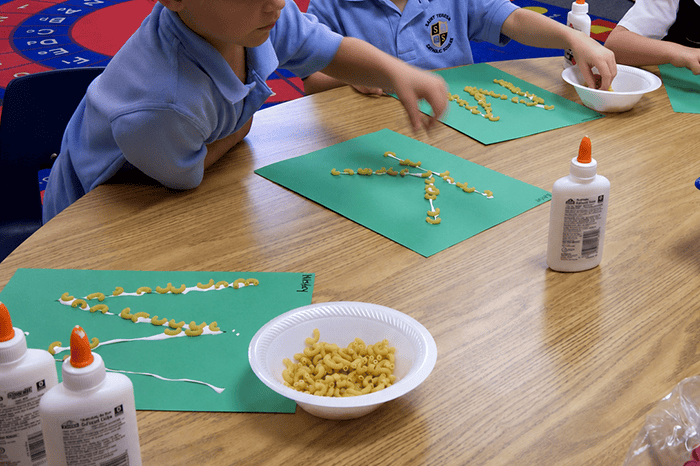 macaroni letters