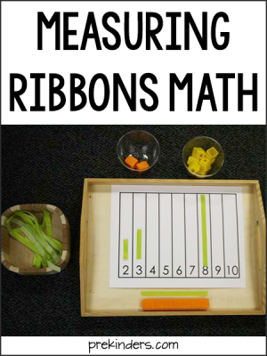 Measuring with Ribbons: Preschool Math