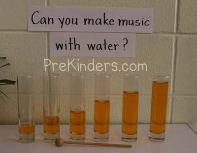 make music with water