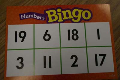 number bingo