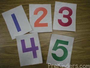 number cards