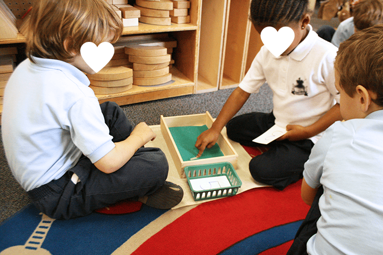 sand tray number writing