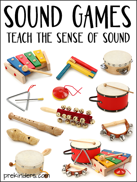 Sound Games: Teach the Sense of Sound in Preschool