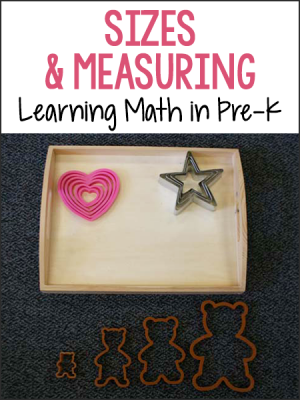 Teach Sizes and Measuring in Pre-K