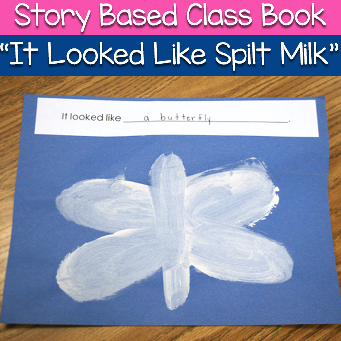 "It Looked Like Spilt Milk" Weather Class Book