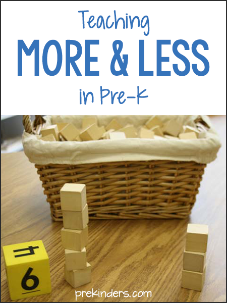 Pre-K Math: More, Less, Same - PreKinders