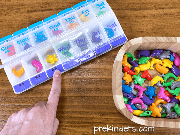 Fine Motor Medicine Box for kids