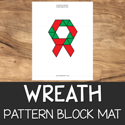 Christmas Pattern Blocks - PreKinders