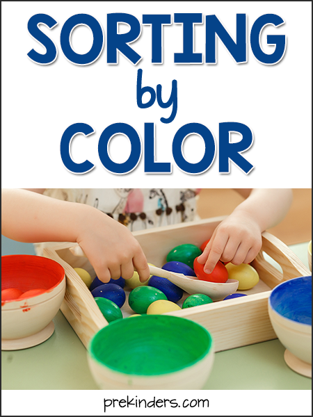 Sorting by Color: Preschool Math