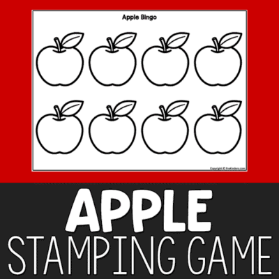 Bingo Marker Stamping Games - PreKinders