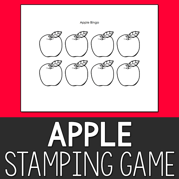 Apple Stamping Game