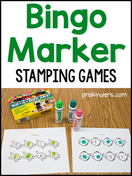 Preschool bingo printable Preschool bingo printable